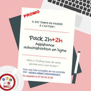 pack assistance administrative 2+2 h
